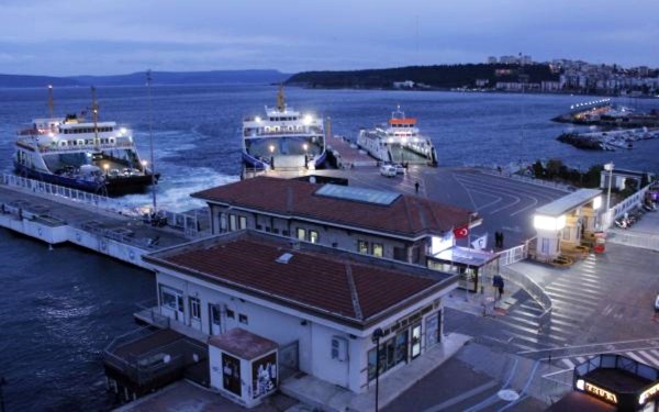 Gökçeada - Kabatepe Hattındaki Feribot Seferleri İptal Edildi