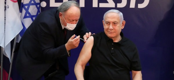 İsrail Başbakanı Netanyahu Canlı Yayında Aşı Oldu