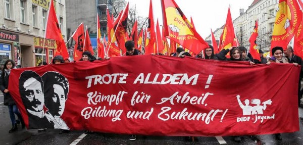 Aşırı Sol Gruplar Almanya'da Rosa Luxemburg'u Andı: 32 Gözaltı