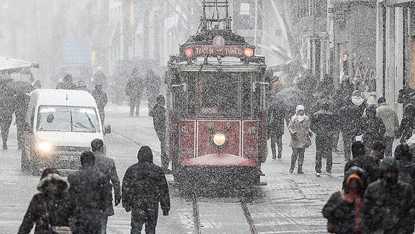 İstanbul’da 4 Gün Boyunca Kar Yağışı Bekleniyor