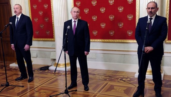 Kremlin'deki Karabağ Zirvesinden 