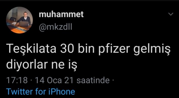 Vatandaşa Çin Aşısı AKP Teşkilatlarına Alman Aşısı