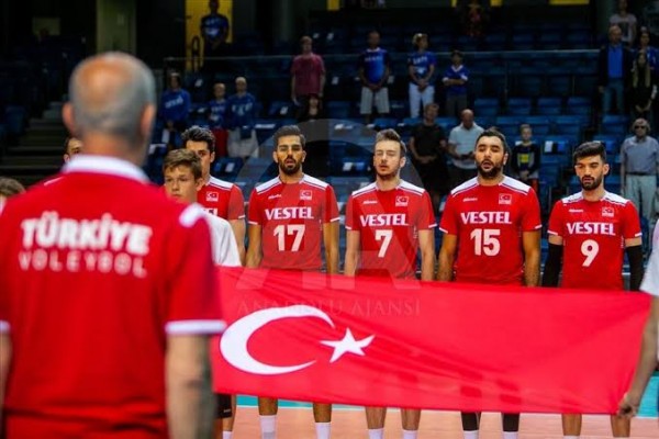 A Milli Erkek Voleybol Takımı Avrupa Şampiyonasında