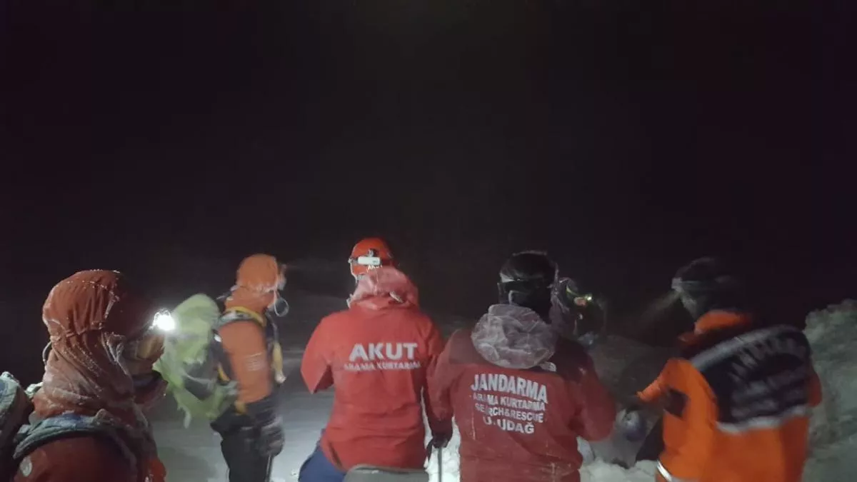 Bursa'da Kamp Yapan 8 Dağcı Kayboldu