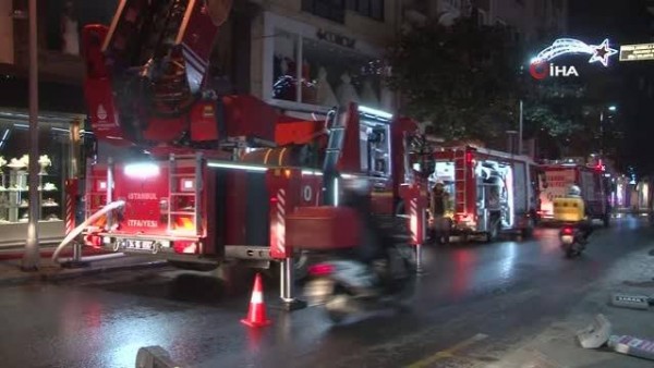 Şişli'de Yangın Paniği 