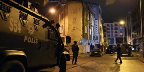 HDP'li İlçe Başkanları Tekrar Gözaltına Alındı
