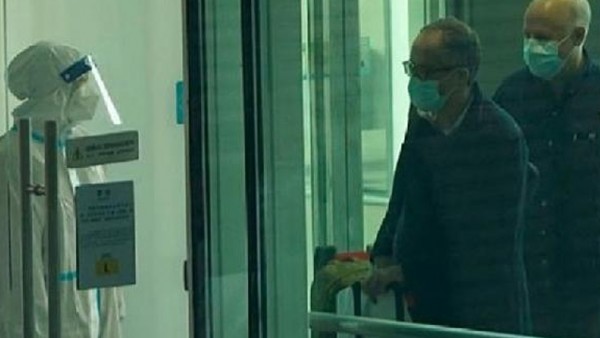 DSÖ Heyeti Vuhan'daki İlk Pandemi Hastanesini Ziyaret Etti