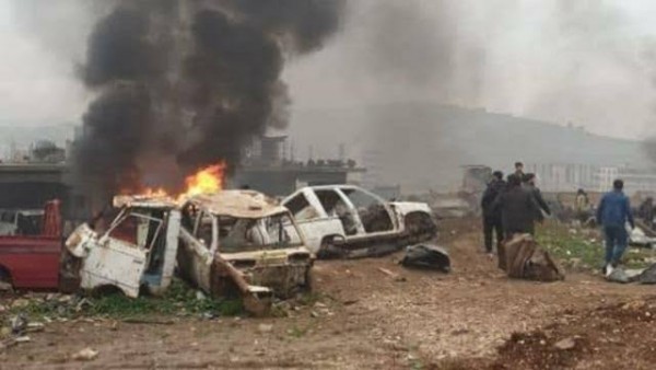 Afrin'de Bombalı Terör Saldırısı: 2 Ölü, 9 Yaralı