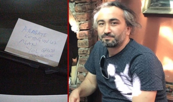 Not Bıraktığı Aracın Sahibi Yargı Mensubu Çıkınca Gözaltına Alındı