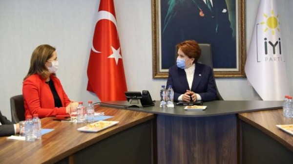 DİSK Başkanı Çerkezoğlu, İYİ Parti Lideri Akşener'i Ziyaret Etti