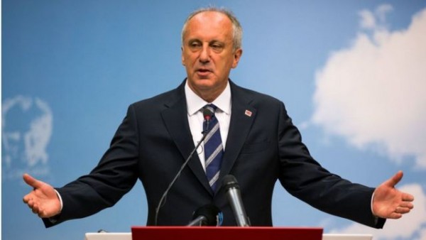 Muharrem İnce CHP'den İstifa Etti