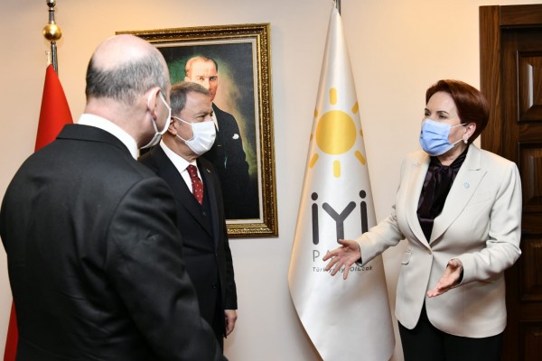 Akar ve Soylu'dan CHP ve İYİ Parti'ye Gara Ziyareti