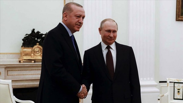 Erdoğan ve Putin Dağlık Karabağ'ı Görüştü