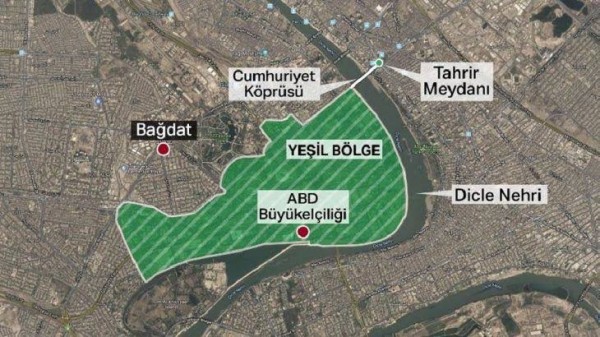 Irak'ın Başkenti Bağdat'a Füze Saldırısı