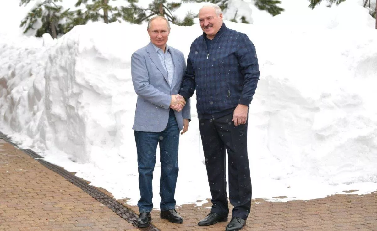 Rusya ve Belarus Diktatörleri Soçi'de Buluştu