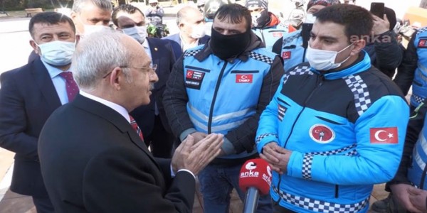 Kılıçdaroğlu Motokuryelerle Buluştu: Kapımızı Her Zaman Çalabilirsiniz