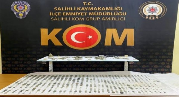 Manisa'da Tarihi Eser Kaçakçılığı Operasyonu
