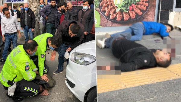 Siirt'te Sokak Ortasında Silahlı Kavga