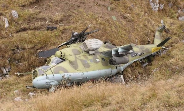 Suriye'de Rus Helikopteri Düştü