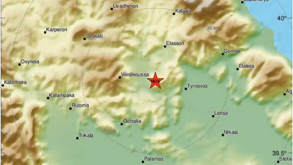Yunanistan'da 6.2 Büyüklüğünde Deprem