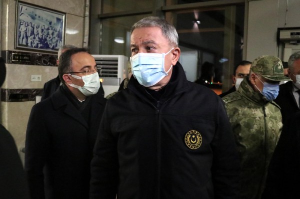 Bakan Akar: Helikopterin Düşme Sebebi Olumsuz Hava Şartları