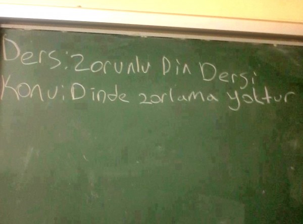 Din Öğretmeni Ataması Fizik, Kimya, Matematik ve Biyoloji Toplamına Eşit