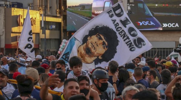 Maradona'nın Ölümünün Aydınlatılması İçin Eylem Yaptılar