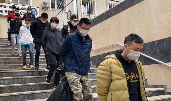 İstanbul'da Çete Çökertildi! 119 Çinli Gözaltında