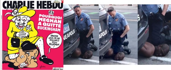 Charlie Hebdo, Şimdi de Meghan Markle ve George Floyd'la Alay Etti