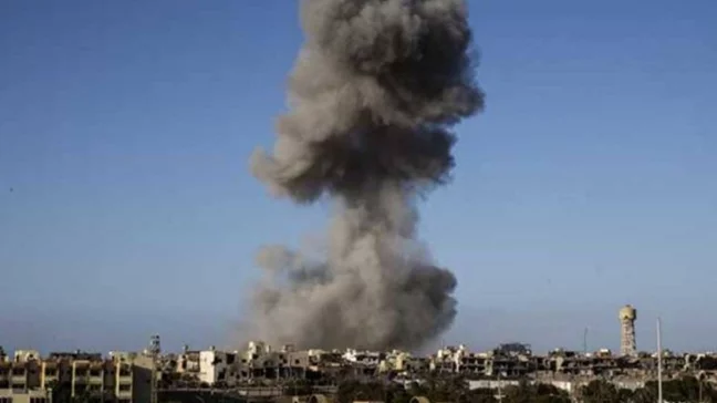 Libya'da Hava Saldırısı 