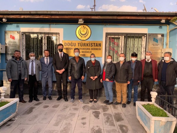 İYİ Parti'den Doğu Türkistan Derneği'ne Ziyaret