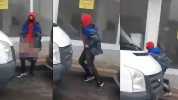Bursa'da Sokak Ortasında İğrenç Taciz