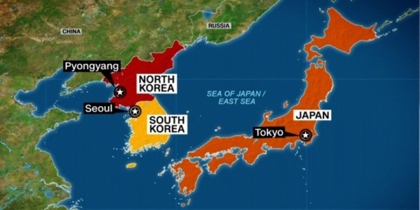 Japonya Kuzey Kore'nin Japon Denizi'ne İki Füze Fırlattığını Açıkladı