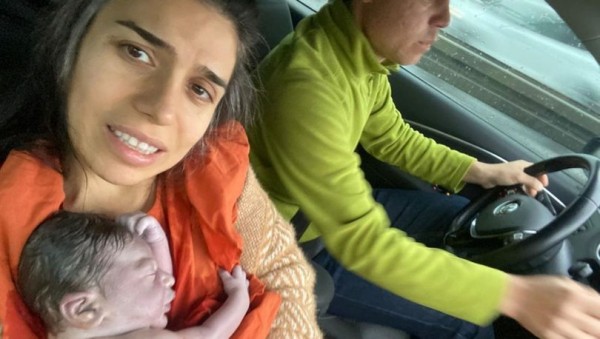 Avrasya Tüneli'nde Doğum Yaptı