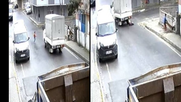 3 Yaşındaki Çocuk Kamyonetin Altında Kaldı