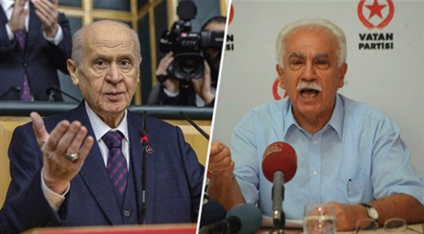Bahçeli Perinçek'in Gözüne Girdi: Uygur Açıklaması Aydınlık'ın Manşetinde