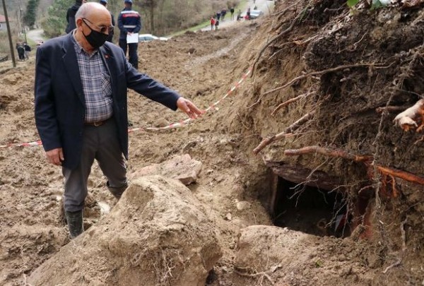 Devrek'te Roma Döneminden Kalma Mezar Bulundu