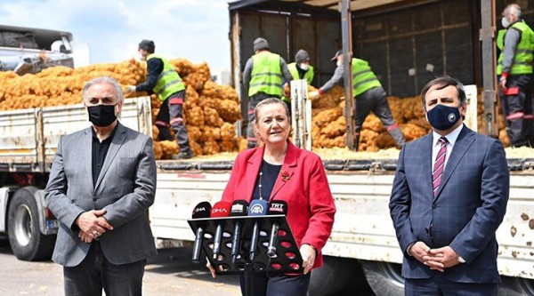 İstanbul Valiliği 'Patates Karşılama Töreni' Düzenledi