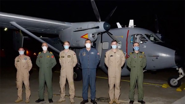 NATO'nun Türkiye için Gönderdiği Deniz Karakol Uçağı Adana'ya Ulaştı