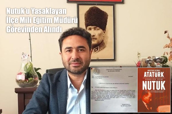 Atatürk Düşmanı İlçe Milli Eğitim Müdürü Görevinden Alındı