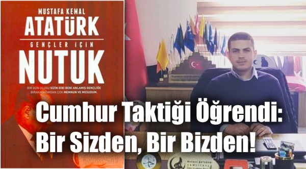 Nutuk Dağıtan Ülkü Ocakları Başkanı Görevden Alındı