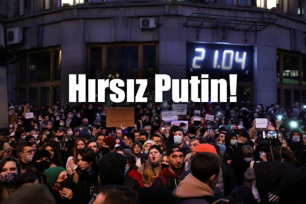 Rusya'da Bin 400 Navalnıy Destekçisi Protestocu Gözaltına Alındı