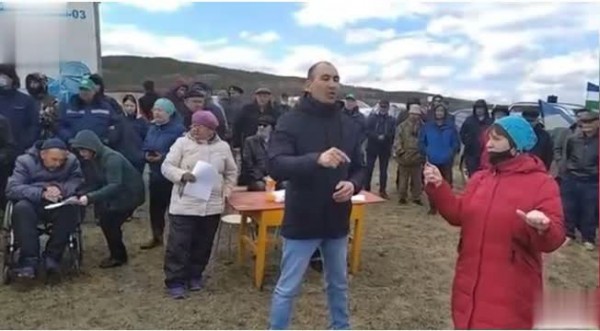 Başkurdistan'da Rusya Karşıtı Protesto