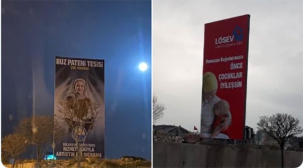 MHP'li Belediye, LÖSEV'in Afişlerini Kaldırttı