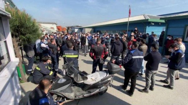 BEDAŞ İşçileri Yüzde 6’lık Zamma Karşı İşi Bıraktı