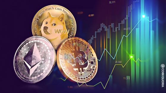Bitcoin, Dogecoin ve Ethereum'da Yükseliş Trendi