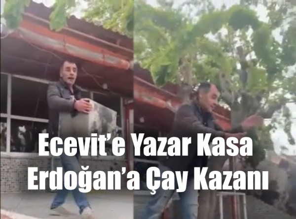 Bir Kahveci, Çay Kazanını Sokağa Attı: Lanet Olsun Böyle Adalete