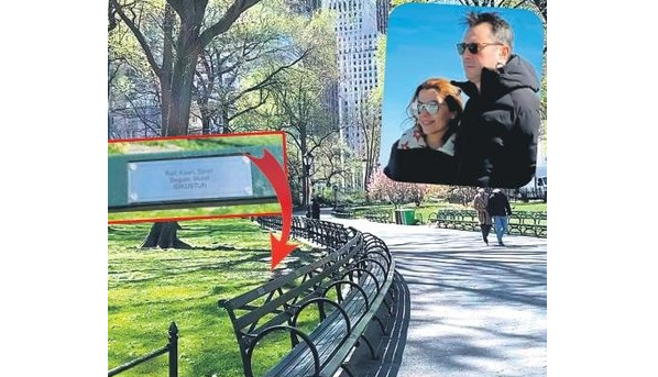 Türk Aile, Central Park’ta 10 Bin Dolara Bank Satın Aldı