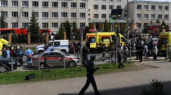 Tataristan'ın Başkenti Kazan'da Bir Okula Silahlı Saldırı Düzenlendi