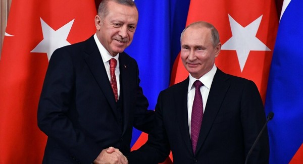 Erdoğan, İsrail'in 'İşgal' Zulmünü İşgalci Putin ile Görüştü